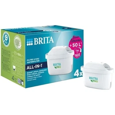 Afbeelding van Brita 1050415 waterfilter maxtra pro pack de 4 all in 1