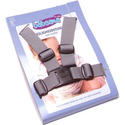 Afbeelding van Babsana Universeel Grijs Nylon Kinderstoel Tuigje TB 1163