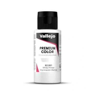 Afbeelding van Vallejo Premium Airbrush Color White Primer 60ml VAL62061