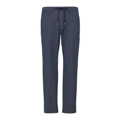 Afbeelding van s.Oliver Phoenix Strukturierte MIT Elastikbund Broek, Heren, Maat: 29x32, Dunkelblau