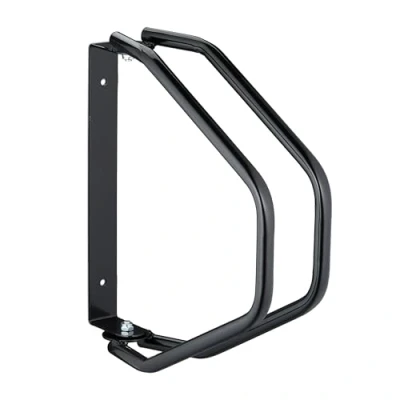 Afbeelding van Relaxdays fietsenrek muur 180 graden draaibaar staal max. breedte band: ca. 5,5 cm