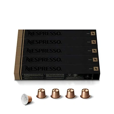 Afbeelding van Nespresso 50 dozetten Nestle Espresso So Lang Mild en zacht geboast