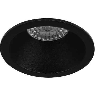 Afbeelding van LED inbouwspot Skip Verdiept Zwart Sceneswitch Dimbaar 5W Philips