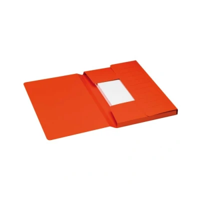 Afbeelding van Dossiermap Secolor Mammoet folio 3 kleppen 270gr rood