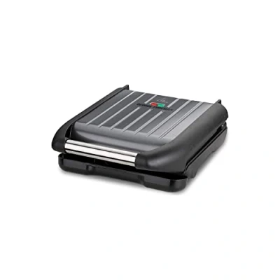 Afbeelding van George Foreman 25041 56 Steel Grill Family Contactgrill Grijs