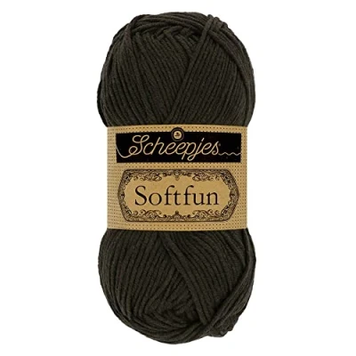 Afbeelding van Scheepjes Softfun 50g 2628 Charcoal