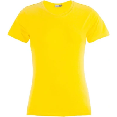 Afbeelding van Damesshirt &#039;Premium T&#039; met ronde hals Gold XXL