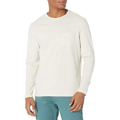 Afbeelding van Amazon Essentials Heren T shirt met lange mouwen en slanke pasvorm, Havermout, XXL