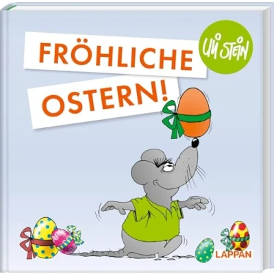 Afbeelding van Uli Stein: Festtage!: Fröhliche Ostern!: Lustiges Geschenkbuch für Erwachsene mit witzigen Cartoons und Texten