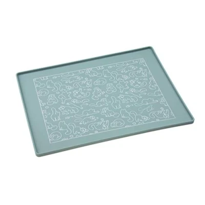 Afbeelding van Simon&#039;s Cat Voerbakmat, turquoise L 40 x B 30 cm