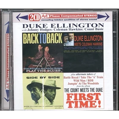 Afbeelding van Three Classic Albums Plus: Back To Black/Side By Side/Duke Ellington Meets Coleman Hawkins