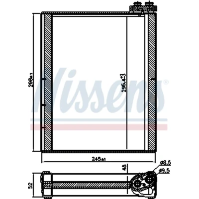 Afbeelding van Nissens Airco verdamper 92368