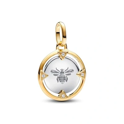 Afbeelding van Pandora 763366C01 Bij Hangende Bedel inStock horloge Goudkleur