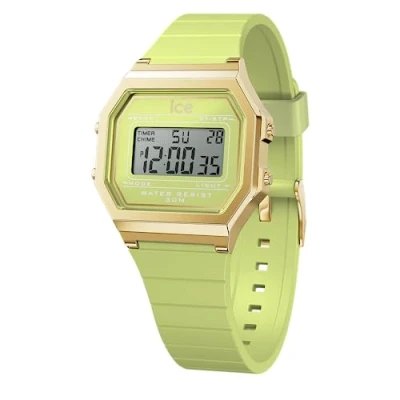 Afbeelding van Ice Watch Retro Digitaal horloge, Dames, Maat: One Size, Daiquiri green