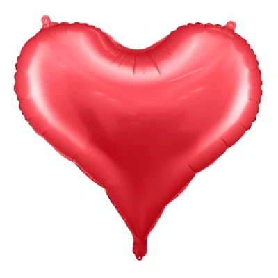 Afbeelding van Partydeco Folieballon Hart Rood 61 x 53 cm