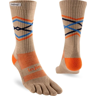 Afbeelding van Injinji Trail Midweight Crew Zand/Grijs 44 47
