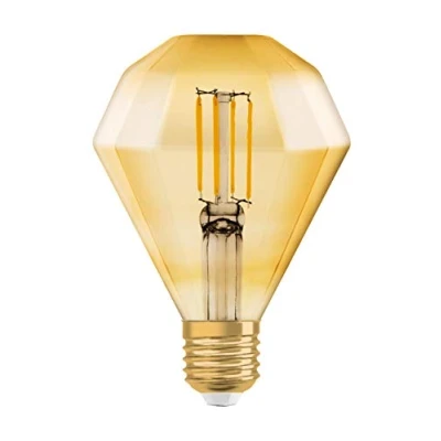 Afbeelding van OSRAM LED lamp Lampvoet: E27 Warm comfortlicht 2500 K 4,50 W Vintage 1906 [Energie efficiëntieklasse A+]