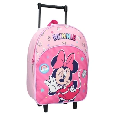 Afbeelding van Minnie Mouse Glam It Up Trolley Rugzak Roze