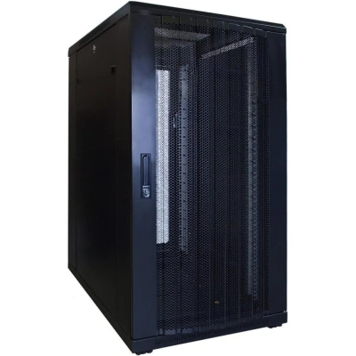 Afbeelding van DSIT 22U serverkast / serverbehuizing met geperforeerde deur 600x800x1200mm (BxDxH) 19 inch