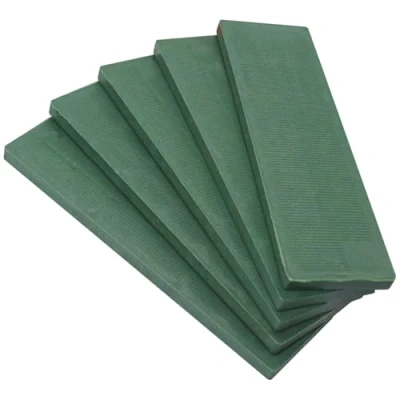 Afbeelding van SKIR&#039;CO (40 stuks) Kunststof platte Shims 5 mm, beglazing verpakkers 40 x 100 frameafstandhouders, deur en raamkozijnverpakkers