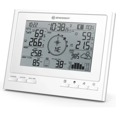 Afbeelding van Bresser Weerstation Basisstation Compatibel met 7003100 Wit