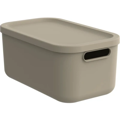 Afbeelding van Rotho Albula Opbergbox 12L Cappuccino