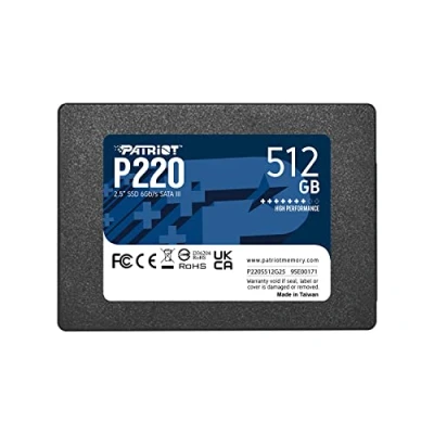 Afbeelding van Patriot Memory P220 512GB 2.5 SATA III