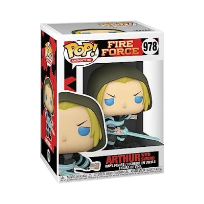 Afbeelding van Fire Force Funko Pop Vinyl: Arthur with Sword (978)