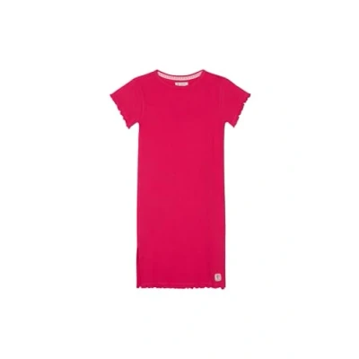Afbeelding van Noppies Jurk Neligh Raspberry Maat 140