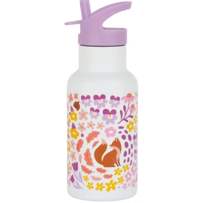 Afbeelding van A little lovely company rvs drinkfles bloementuin 350 ml