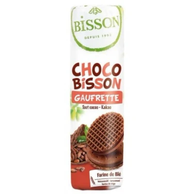 Afbeelding van Bisson Chocolade Wafels Bio, 240 gram