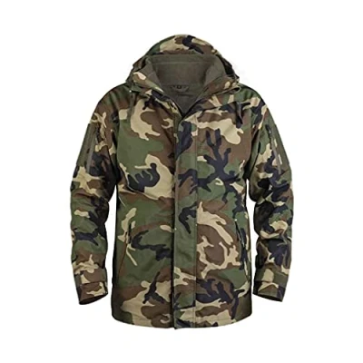 Afbeelding van Mil Tec Jas vochtbescherming met fleece ja. Gen.II Woodland