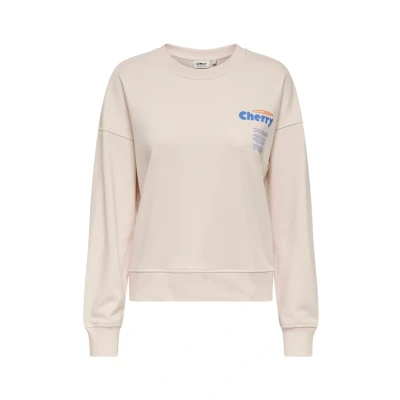 Afbeelding van Onlphilea L/S Fruit O Neck Ub SWT, mauve krijt, M