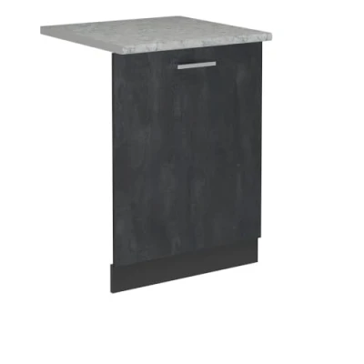 Afbeelding van Vicco R Line 60 cm , WB Marmer Zwart beton