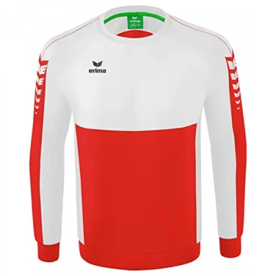 Afbeelding van Six Wings sweatshirt rood/wit / M