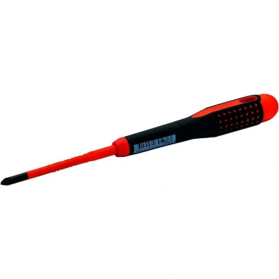 Afbeelding van Bahco Schroevendraaier ERGO™ geïsoleerd VDE driecomponentengreep smal blad combitip 6 mm/PH2 BE 8520SL
