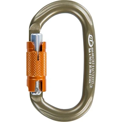 Afbeelding van Climbing Technology Pillar WG HC Karabijnhaak, uniseks, bruin, eenheidsmaat