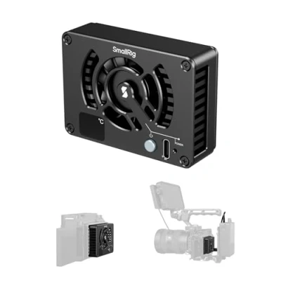 Afbeelding van SMALLRIG Camera Extern Cooling Systeem voor Sony/voor Canon/voor FUJIFILM, Snap On Ventilator met TEC Koel Module ZV E10/A7 IV/A6700/FX3, R5/R6, X T4/X S10 4815