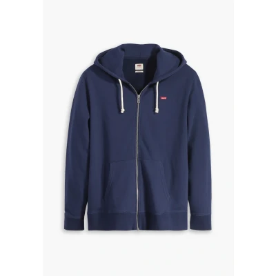 Afbeelding van Levi&#039;s THE Original ZIP UP Sweater met rits, Heren, Maat: XS, Naval academy