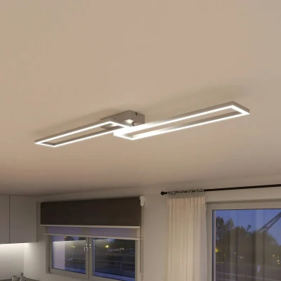 Afbeelding van Müller Licht tint LED plafondlamp Ciso, RGB, CCT, zilver