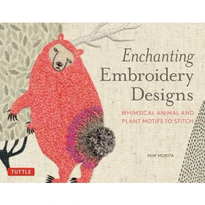 Afbeelding van Enchanting Embroidery Designs: Whimsical Animal and Plant Motifs to Stitch