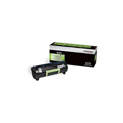 Afbeelding van Lexmark 51F2H00 (512H) Toner Zwart Hoge capaciteit