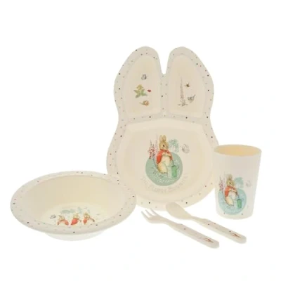 Afbeelding van Beatrix Potter Flopsy Bunny dinerset, meerkleurig, hoogte 25,5 cm