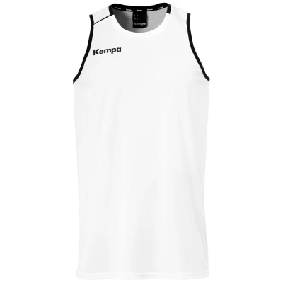 Afbeelding van Kempa Player Top, Maat: XXL, Weiß schwarz