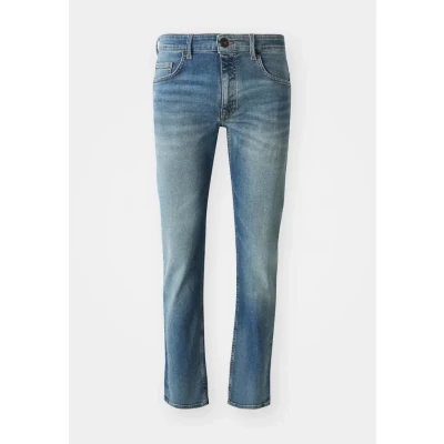 Afbeelding van Marc O&#039;Polo Modell SJÖBO Shaped IN LÄSSIGER Crosshatch Struktur Slim fit jeans, Heren, Maat: 29x30, Authentic mid