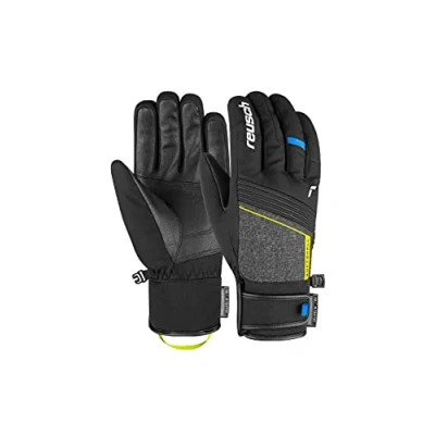 Afbeelding van Luca R TEX XT Handschoenen Black Melange Safety Yellow000 11 Multicolour &amp; Wanten