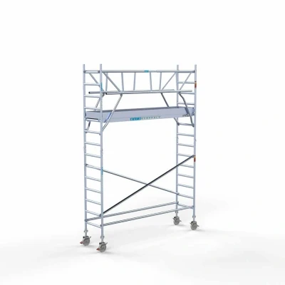Afbeelding van Rolsteiger 0.75x3.05x5.20m lichtgewicht platformen incl. dubbele voorloopleuningen