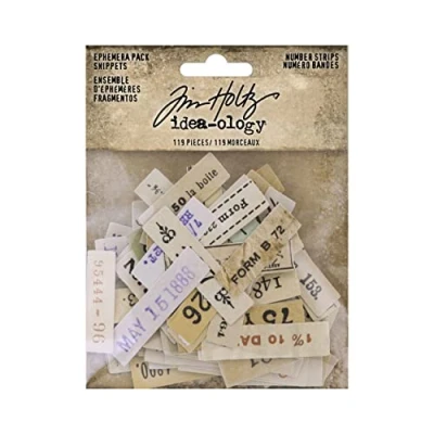 Afbeelding van Idea ology Ephemera Snippets Number Strips