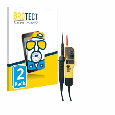 Afbeelding van BROTECT (2 Stuks) Antireflecterende Beschermfolie voor Fluke T150 Anti Glare Screen Protector, Mat, Ontspiegelend