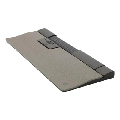 Afbeelding van Contour SliderMouse Pro Bedrade Muis Verlengde Polssteun Ergonomische PC Gecentreerde Pijnbestrijding 6 Programmeerbare Knoppen 2800 DPI Voor Windows &amp; MacOS Lichtgrijs